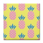 Summer Pineapple Seamless Pattern Face Towel Front