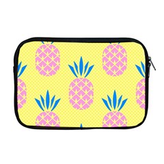 Summer Pineapple Seamless Pattern Apple Macbook Pro 17  Zipper Case by Sobalvarro