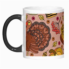Thanksgiving Pattern Morph Mugs by Sobalvarro