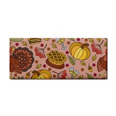 Thanksgiving Pattern Hand Towel by Sobalvarro