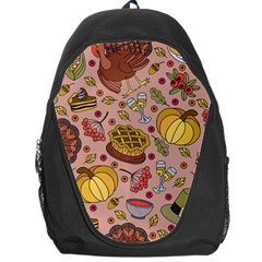 Thanksgiving Pattern Backpack Bag by Sobalvarro