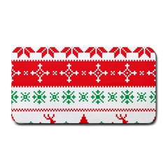 Ugly Christmas Sweater Pattern Medium Bar Mats by Sobalvarro