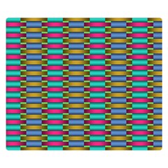 Seamless Tile Pattern Double Sided Flano Blanket (small) 
