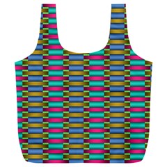 Seamless Tile Pattern Full Print Recycle Bag (xxxl) by HermanTelo