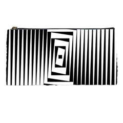 Background Black White Design Pencil Cases