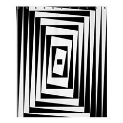 Background Black White Design Shower Curtain 60  X 72  (medium)  by Mariart