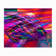 Wave Lines Pattern Abstract Small Glasses Cloth (2 Sides)