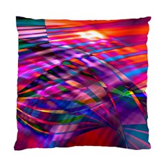 Wave Lines Pattern Abstract Standard Cushion Case (two Sides)