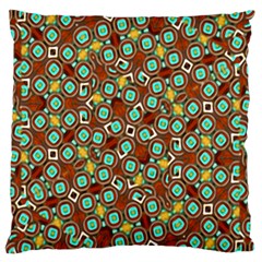 Colorful Modern Geometric Print Pattern Large Cushion Case (one Side) by dflcprintsclothing