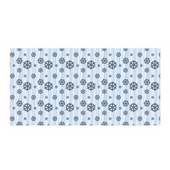 Snowflakes Winter Christmas Satin Wrap