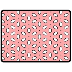 Pink Background Texture Fleece Blanket (large) 