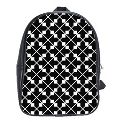 Abstract Background Arrow School Bag (xl)