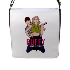 Buffy The Vampire Slayer Movie Flap Closure Messenger Bag (l) by popmashup