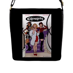 Clueless Flap Closure Messenger Bag (l)