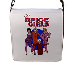 Old Spice Girls Flap Closure Messenger Bag (l)