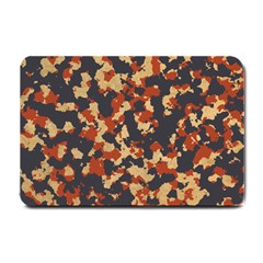 Aged Red, White, And Blue Camo Small Doormat  by McCallaCoultureArmyShop