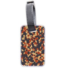 Aged Red, White, And Blue Camo Luggage Tag (two Sides) by McCallaCoultureArmyShop
