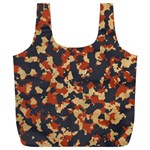 Aged Red, White, and Blue Camo Full Print Recycle Bag (XXL) Front