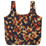 Aged Red, White, and Blue Camo Full Print Recycle Bag (XXL) Back