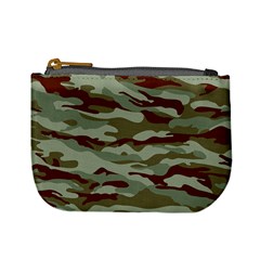 Brown And Green Camo Mini Coin Purse by McCallaCoultureArmyShop