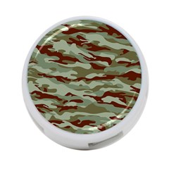 Brown And Green Camo 4-port Usb Hub (two Sides) by McCallaCoultureArmyShop