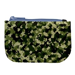 Dark Green Camouflage Army Large Coin Purse by McCallaCoultureArmyShop