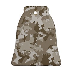 Tan Army Camouflage Ornament (bell) by mccallacoulture