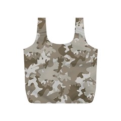 Tan Army Camouflage Full Print Recycle Bag (s) by mccallacoulture