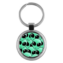 Alien Key Chain (round) by Sapixe