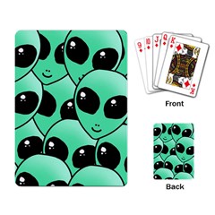 Alien Playing Cards Single Design (rectangle) by Sapixe