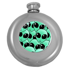 Alien Round Hip Flask (5 Oz)