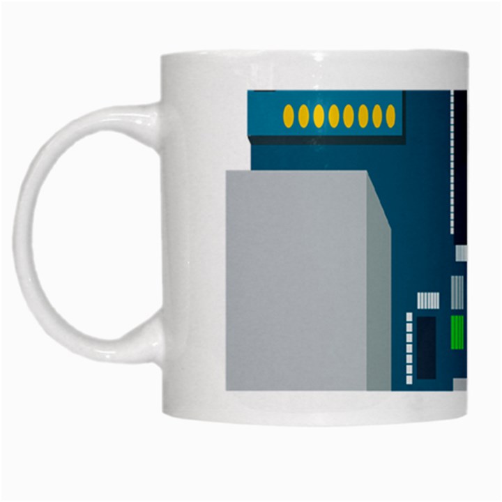 Amphisbaena Two Platform Dtn Node Vector File White Mugs