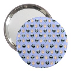 Alien Pattern 3  Handbag Mirrors by Sapixe