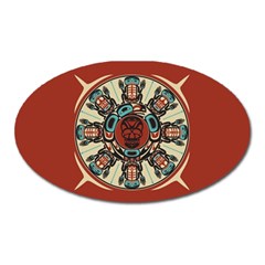 Grateful Dead Pacific Northwest Cover Oval Magnet