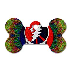 Grateful Dead Dog Tag Bone (one Side) by Sapixe