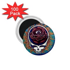 Grateful Dead Ahead Of Their Time 1 75  Magnets (100 Pack) 