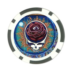 Grateful Dead Ahead Of Their Time Poker Chip Card Guard by Sapixe