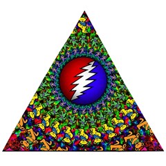 Grateful Dead Wooden Puzzle Triangle by Sapixe