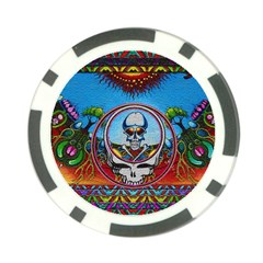 Grateful Dead Wallpapers Poker Chip Card Guard by Sapixe