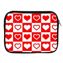 Background Card Checker Chequered Apple Ipad 2/3/4 Zipper Cases