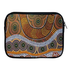 Aboriginal Traditional Pattern Apple Ipad 2/3/4 Zipper Cases