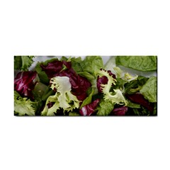 Salad Lettuce Vegetable Hand Towel by Sapixe