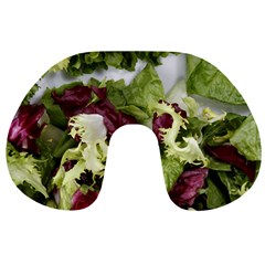 Salad Lettuce Vegetable Travel Neck Pillow