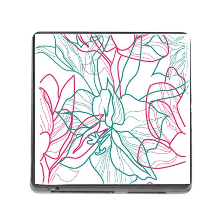 Flowers Memory Card Reader (Square 5 Slot)