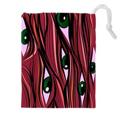 One Eyes Monster Drawstring Pouch (5xl) by EvgeniaEsenina