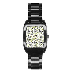 panda love Stainless Steel Barrel Watch