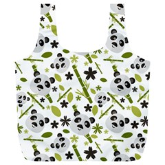 panda love Full Print Recycle Bag (XL)