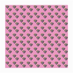 Patchwork Heart Pink Medium Glasses Cloth by snowwhitegirl