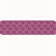 Heart Face Mauve Large Bar Mats