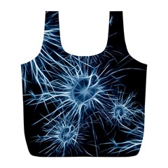 Neurons Brain Cells Structure Full Print Recycle Bag (l)